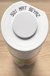 Akçalı Mat Beyaz 501 sprey Boya